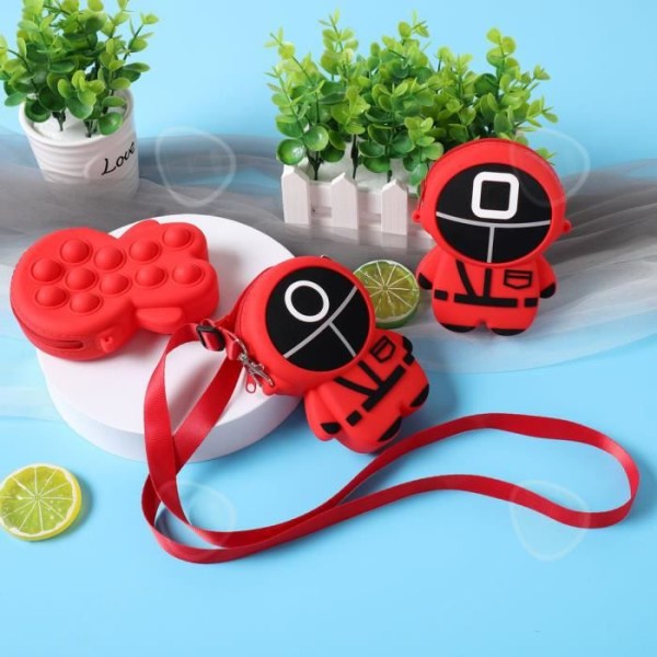 CONFO® Squid Game legetøj Squid Game masker Pædagogiske kontor legetøj Squid Game samme stil Kvadratisk stil legetøj til