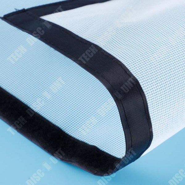 TD® 70*100CM hvid mesh sort pasta vindue skydedør myggenet vindue støvskærm usynlig