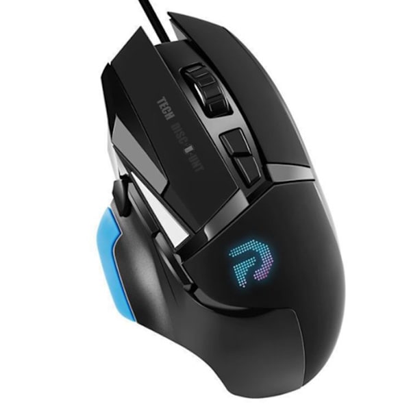 Spelmus - TD® - 7 - Halkfri - RGB-belysning - 7200 dpi