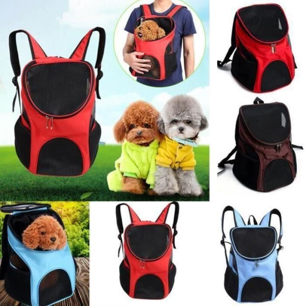 L549 30*25*35cm Korg Transportväska för hund - Flygplankatt, Ventral ryggsäck för hund - Katt, Ventral hundhållare, Bekväm