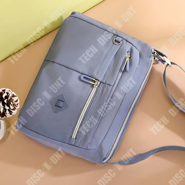 TD® Kvinnors mångsidig vattentät ryggsäck med stor kapacitet Canvasväska Mode Enkel One Shoulder Messenger Bag Nyl Ryggsäck