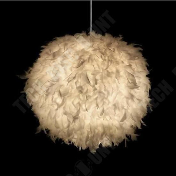Fjerlampe - TD® - Diameter 40 cm - Justerbar højde - LED lys - Spisestue
