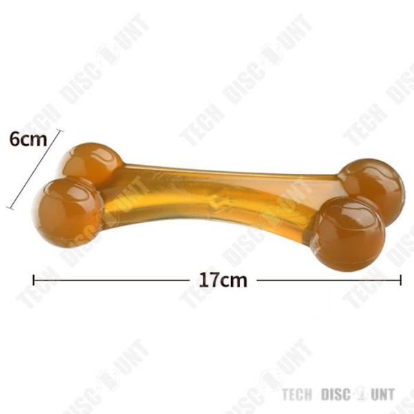 TD® hundelegetøj til store hunde, størrelse L 17 cm, indestructible og holdbart legetøj til store kæledyr, billigt.