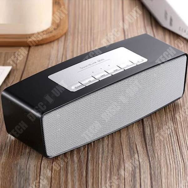 TD® Mini trådlös bluetooth-högtalare U disk TF-kortuppspelning dubbel bluetooth subwoofer superlång standby bluetooth-ljud