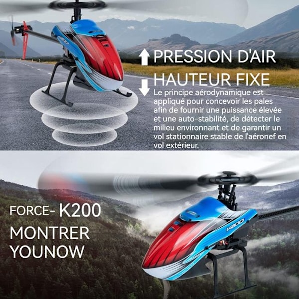 Kaukohallittava helikopteri - CONFO - Yksipropellinen malli - 2.4G - 4 kanavaa - 80-100 metriä