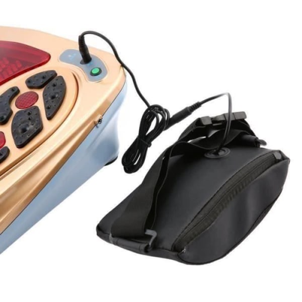 TD® Massageapparat med elektrisk shiatsu-varme, infrarød tilbehør til ben, blodcirkulation, muskler, nerver
