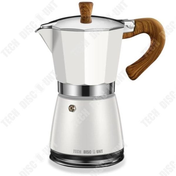 TD® Moka Pot Amerikansk kaffebryggare Handbryggd extraktion Dropp kaffekanna Filterkanna Åttakantig kopp Elektrisk kaffekanna Port