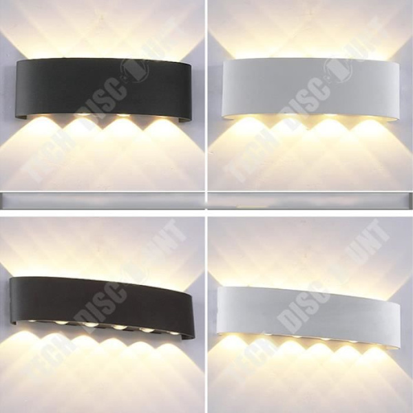 TD® Balkonggång vägglampa trappa hall upp och ner spotlights