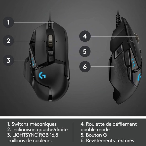 Gaming Mouse TD® Kablet Esports Maskineri Blændende Teknologi