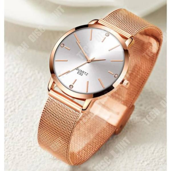 TD® Quartz Armbåndsure Casual og Business Series Mesh bælteur gave til mænd 25385