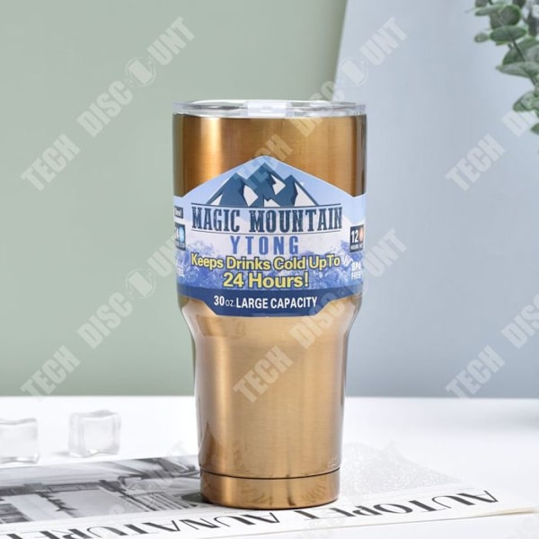 TD® Isolerad kaffemugg 30ozBPA-fri 304 rostfritt stål kaffemugg Läckasäker design Lämplig för varmt och kallt kaffe