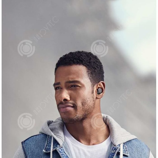 Bluetooth headset TD® Bluetooth 5.0 Batteriniveau visning Stemmestyring
