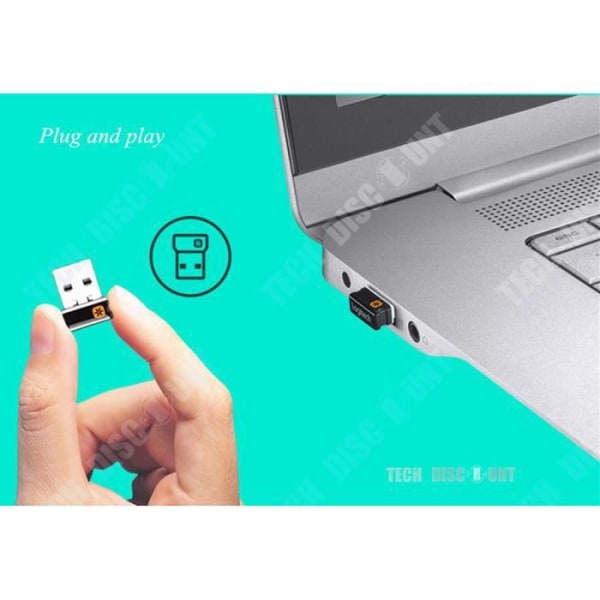 TD® 2.4G USB X trådlöst tangentbord med pekskärm smalt kontorsarkitektur 78 tangenter