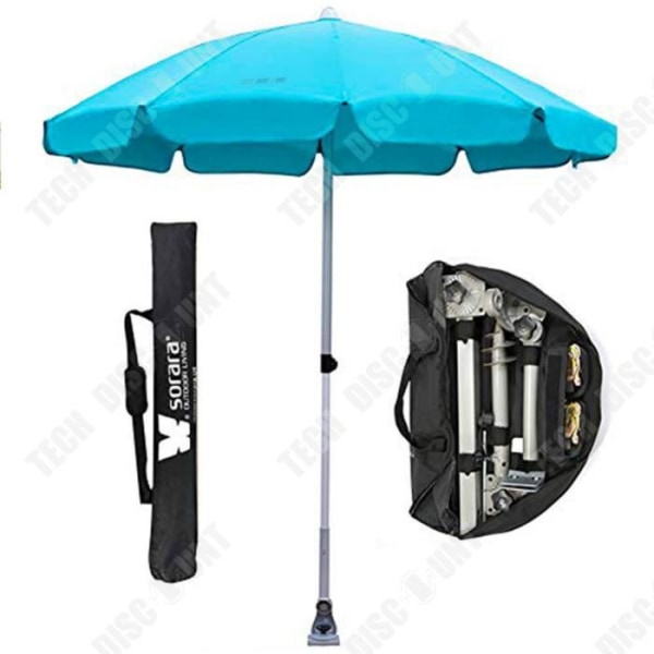 TD® Outdoor Beach Tassel Paraply med solskydd och vattenavvisande Seaside Wavy Leisure Garden Paraply