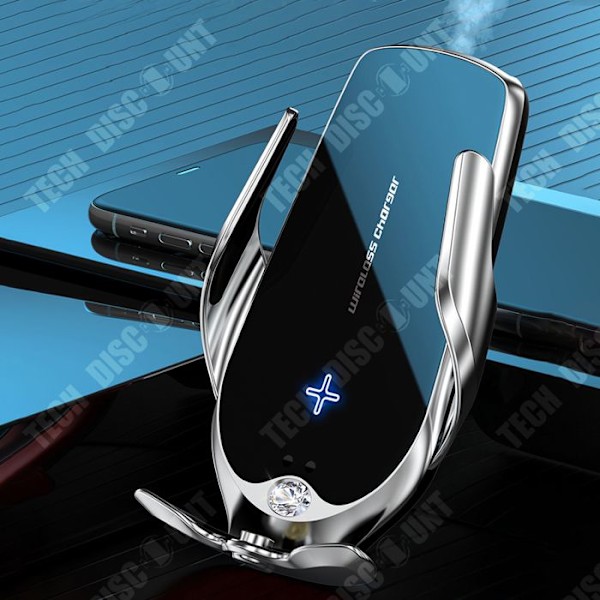 TD® 2-in-1 puhelinpidike autoon Puhelinpidike Aroma Nopea langaton laturi Navigointituki autossa