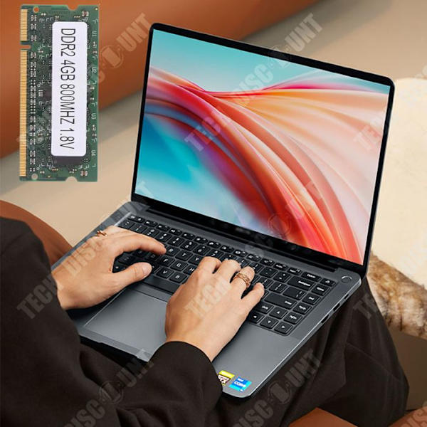 TD® Laptop Minneskort PCB DDR2 4GB 800Mhz PC2 6400 SODIMM Laptop Minneskort 1,8V