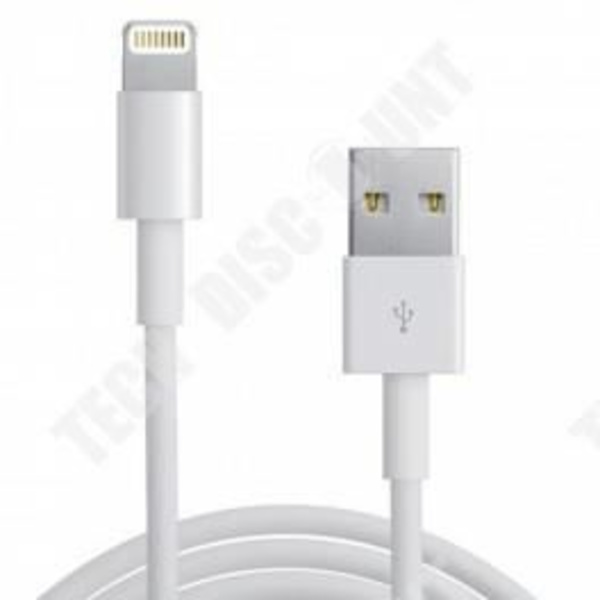 TD® Valkoinen USB-kaapeli Yhteensopivuus iPhone iPad Matkapuhelin Tabletti ja Muut Nopea Tiedonsiirto Lataus USB-portti