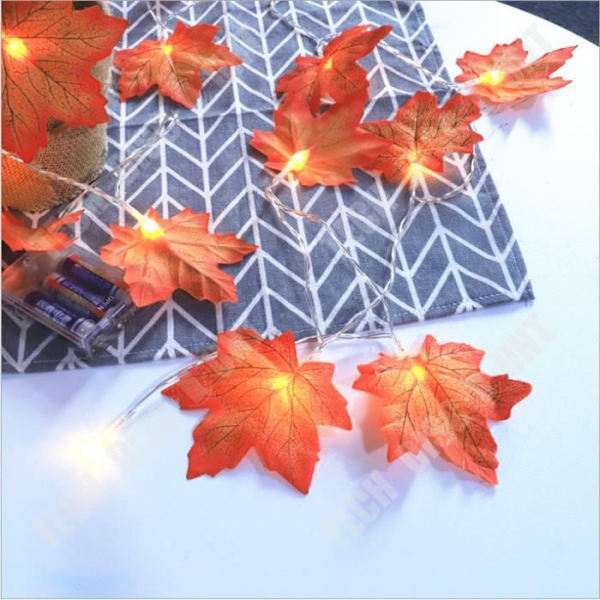 TD® 3m 20LED Maple Leaf Style LED Fairy Lights för Halloween inomhus utomhusdekoration
