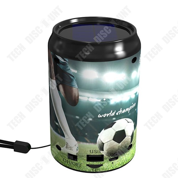 Bluetooth-högtalare - TECH DISCOUNT - Mini Högtalare - 1200mAh - Belysning - Bärbar
