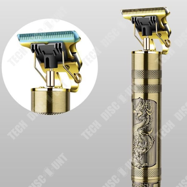 TD® Professionel hårtrimmer 4 grænsenæb Design anti-støj Plug and Play elektriske trimmere til mænd