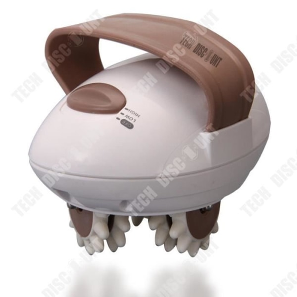 TD® Elektrisk Body Massager Liten Mini 3D Ansiktslyftande Roller Knådande och Pushing Fat Massager