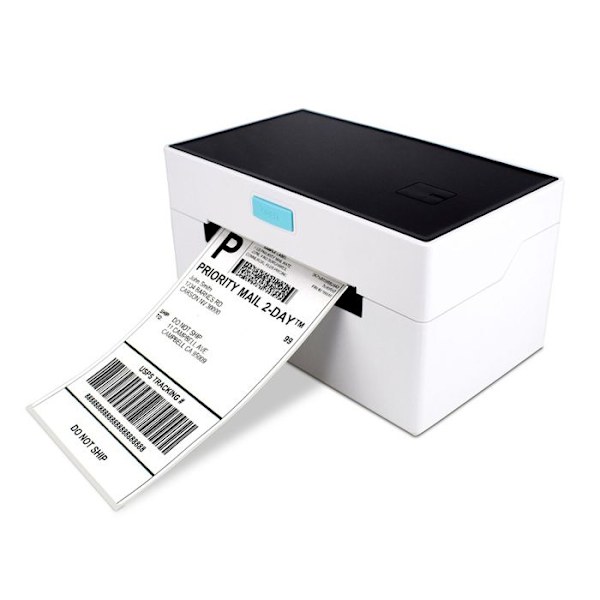 Etiketprinter - TD® - USB + Bluetooth - Termisk udskrift - Mange forbindelser - 100mm max