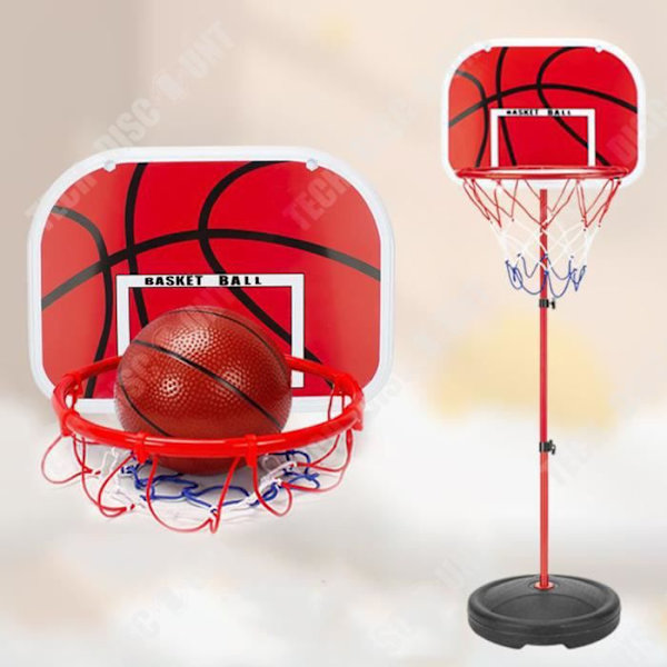 TD® Justerbart basketstativ för barn inomhus och utomhus skytte sportleksaker (1,2 meter) s1201 plastkorg 1 b