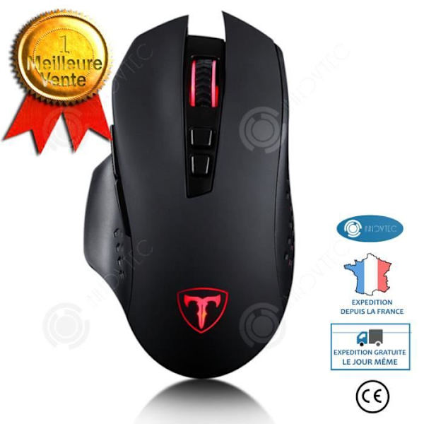 Trådløs gamingmus - INN - X11 - 4000DPI - RGB-baggrundsbelysning - 220 timers batterilevetid