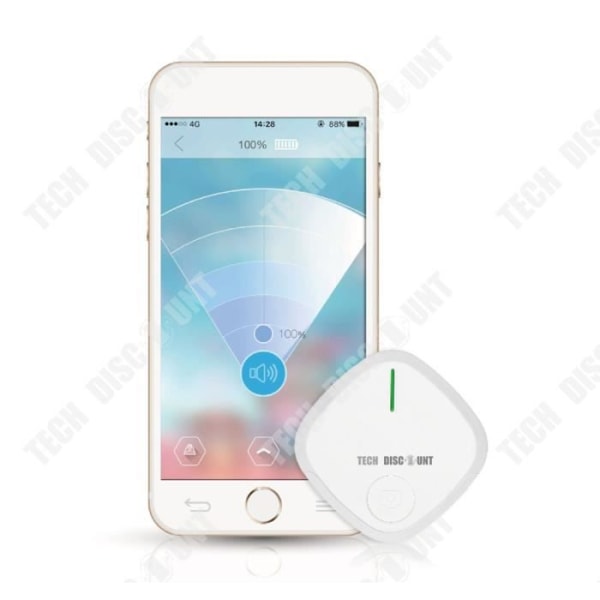 TD® Objektnyckelsökare trådlös telefon whistler gps bilansluten smart Bluetooth söksökare plånbok