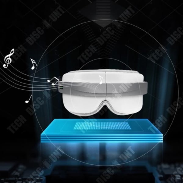 TD® Eye Massager Hot Compress Uppladdningsbart ögonskydd Portabel Mute Eye Massager Lugnande ögonbelastning