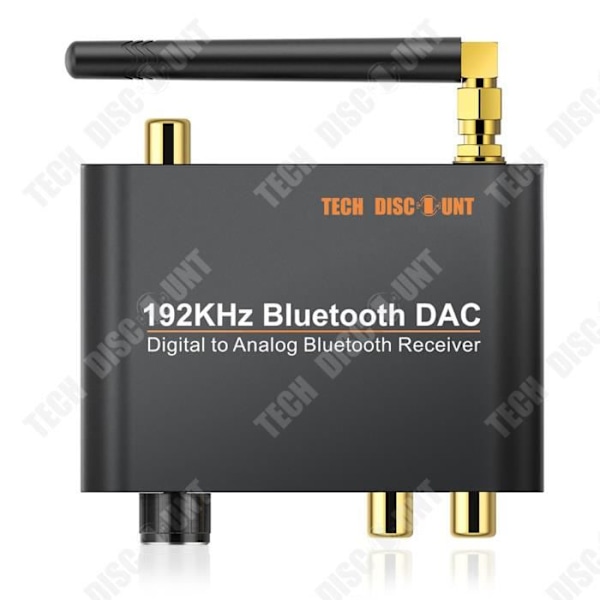 TD® Toslink koaksiaali digitaalinen 192 kHz stereo analoginen L/R Bluetooth-vastaanotin Audio Video -sovitin Vakaa siirto