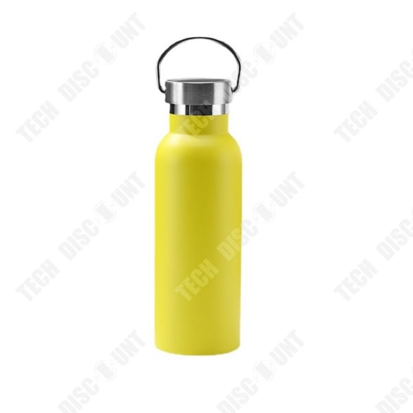 TD Isolerad vattenflaska 600ml vattenflaska i rostfritt stål BPA-fri vakuumisolering för sportresor skolkontor hem