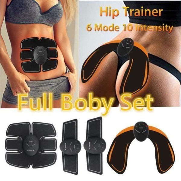 TEMPSA Abdominal Machine Elektrisk Muscle Hip Trainer Butt Lift