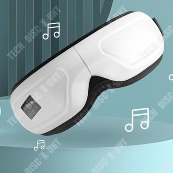 TD® Silmänsuojain Bluetooth silmänhierojalta säädettävällä lämpötilalla älykäs USB-lataus