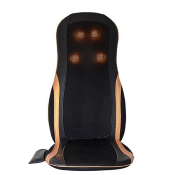 HIGH-TECH & WELLBEING® Shiatsu massagestol - 3 i 1 multifunktions massagestol - roterande huvud