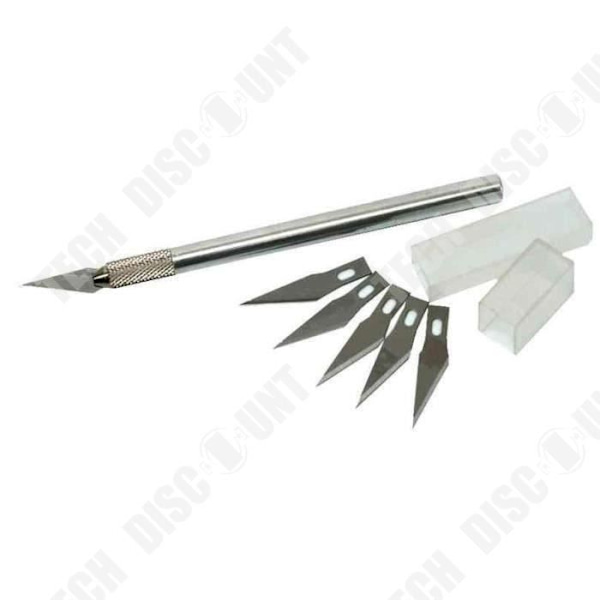 TD® Silver Carving Skalpell, Pennkniv, Carving Tool, Ultralätt mjuk keramiktillverkningsverktyg