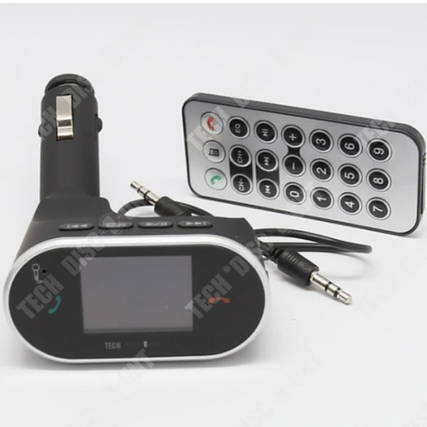 TD® Bluetooth FM transmitter bil trådløs TV optisk musik USB adapter radio oplader MP3 handsfree iPhone smartphones