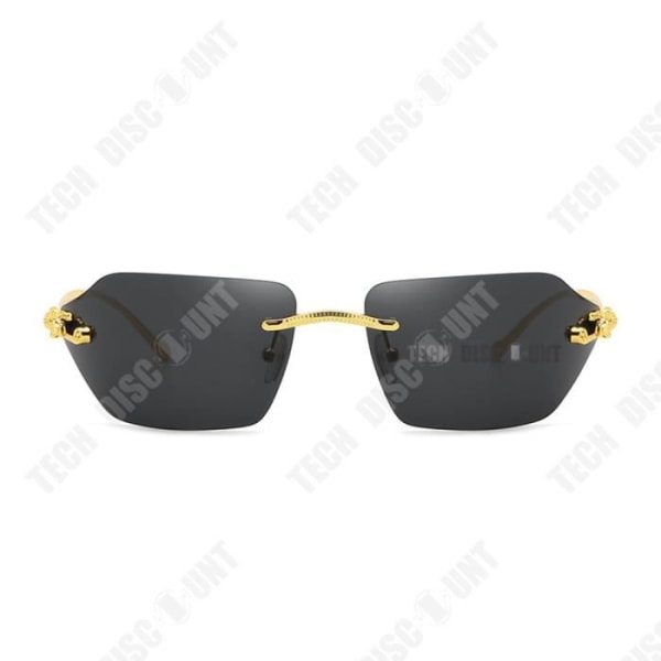 TD® båglösa solglasögon UV-skydd Solskyddsdekoration Modesolglasögon Leopardglasögon