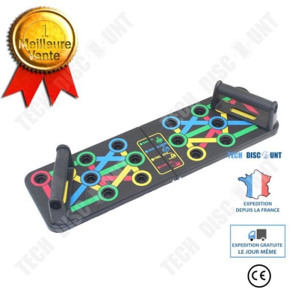 TD® pull-up bar - 14-in-1 push board Home Gym
