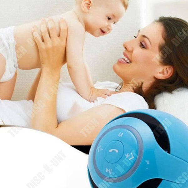 TD® langaton Bluetooth-kaiutin, kannettava pieni ääni, mini-värivalot, plug-in ulkosubwoofer autolle