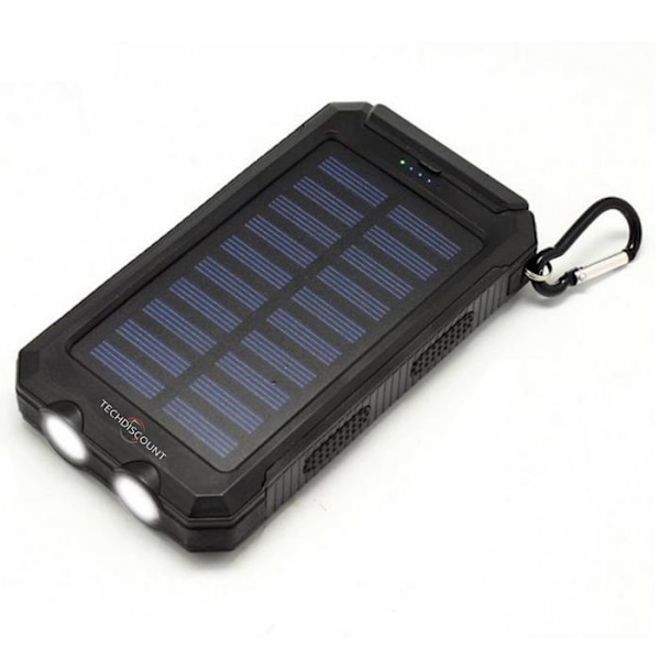 20000mAh Solarbatteri Extern Svart-50st