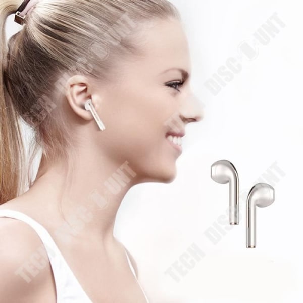 TD® Langattomat Bluetooth-in-ear-kuulokkeet binaural Taktile ohjaus Musta