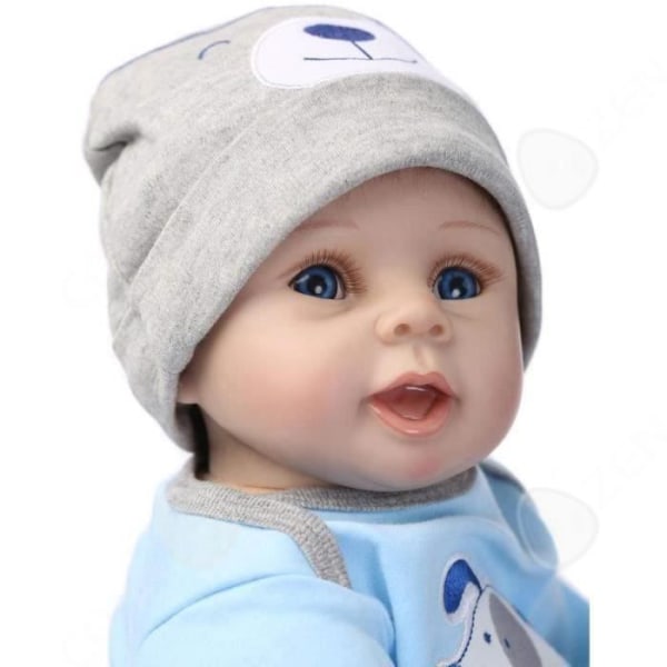 C® 22 tum 55 cm Reborn Baby Doll Mjuk Silikon Vinyl Naturtrogen Ny Reborn Baby Boy Leksaker Julklapp