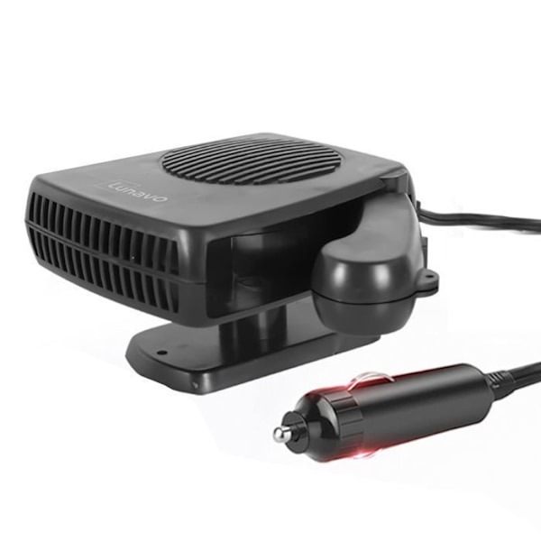 Lunavo® 12V auton lämmitys ja jäähdytys, sisäänrakennettu huurteenpoistaja, lumensulatus, tuulilasin huurteenpoistaja.