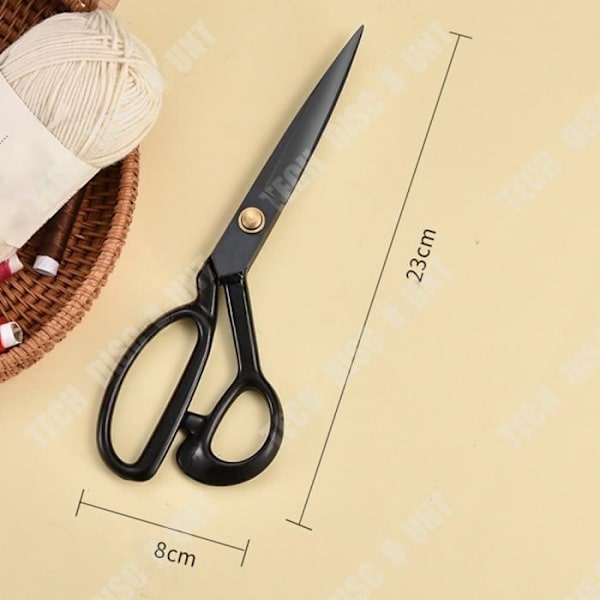 TD® Ompeluterä 8*23cm Mukava kahva Yksi sakset moniin käyttötarkoituksiin Ammattilaisen ompelusakset
