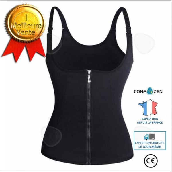 CONFO® Gilet kaventava äärimmäisen hikoileva korsetti urheilukäyttöön