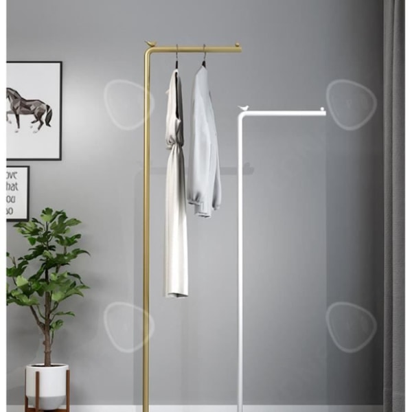 CONFO® Simple Klädhängare Golvhängare Sovrum Entré Hyllor Kläder Torkhängare Klädhängare Hängpåsställ Modern Enkel