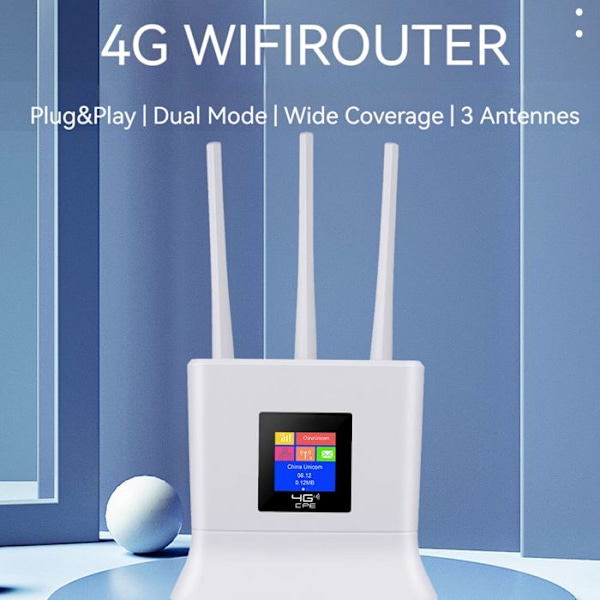 TD® Reititin kotikäyttöön 4G langaton kuituoptinen langallinen wifi gigabit korkean nopeuden portti 2.4G 150mpbs gigabit verkko Liitäntäkortti