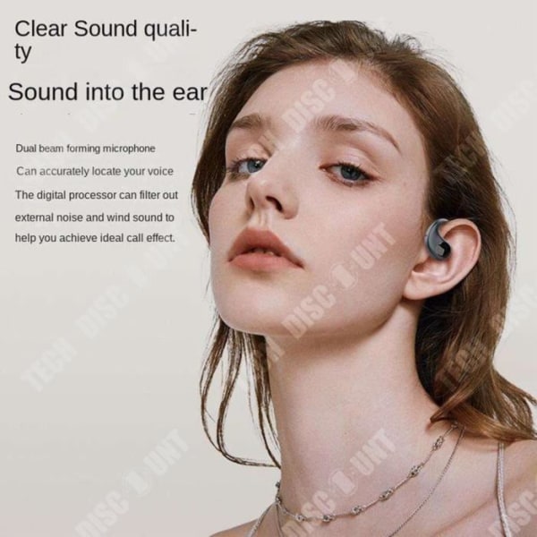 TD® Ultra Long Life trådlösa Bluetooth-hörlurar utan standby-benledning Stereoljudöverföringsräckvidd 10m