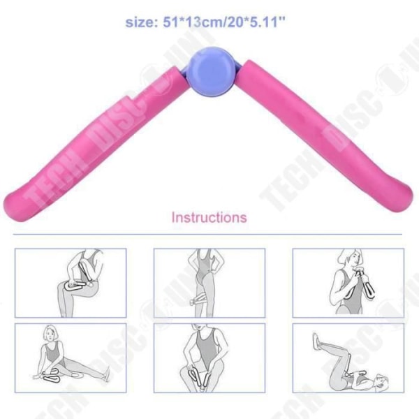 Bodybuilding Device - TD® - Ben- och lårexpanderare - Multifunktionell - Svart - Vuxen